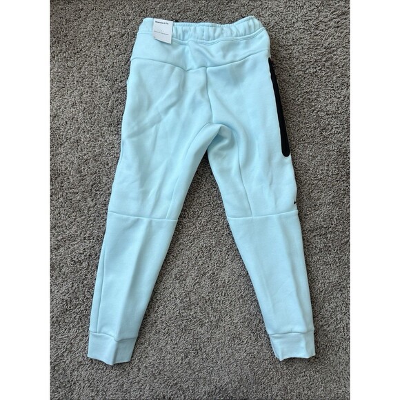 Nike Pants Kids Large Blue Tech Fleece Jogger Standard Fit HV5869-474 Zip Pocket - Picture 5 of 6